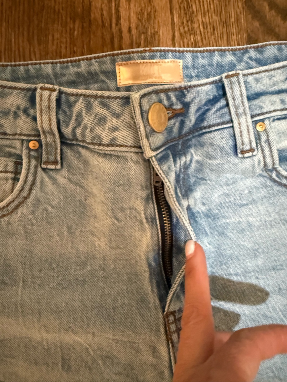 Kut from the Kloth Meg High-Rise Wide-Leg Jeans. Sz 2 - Picture 11 of 13